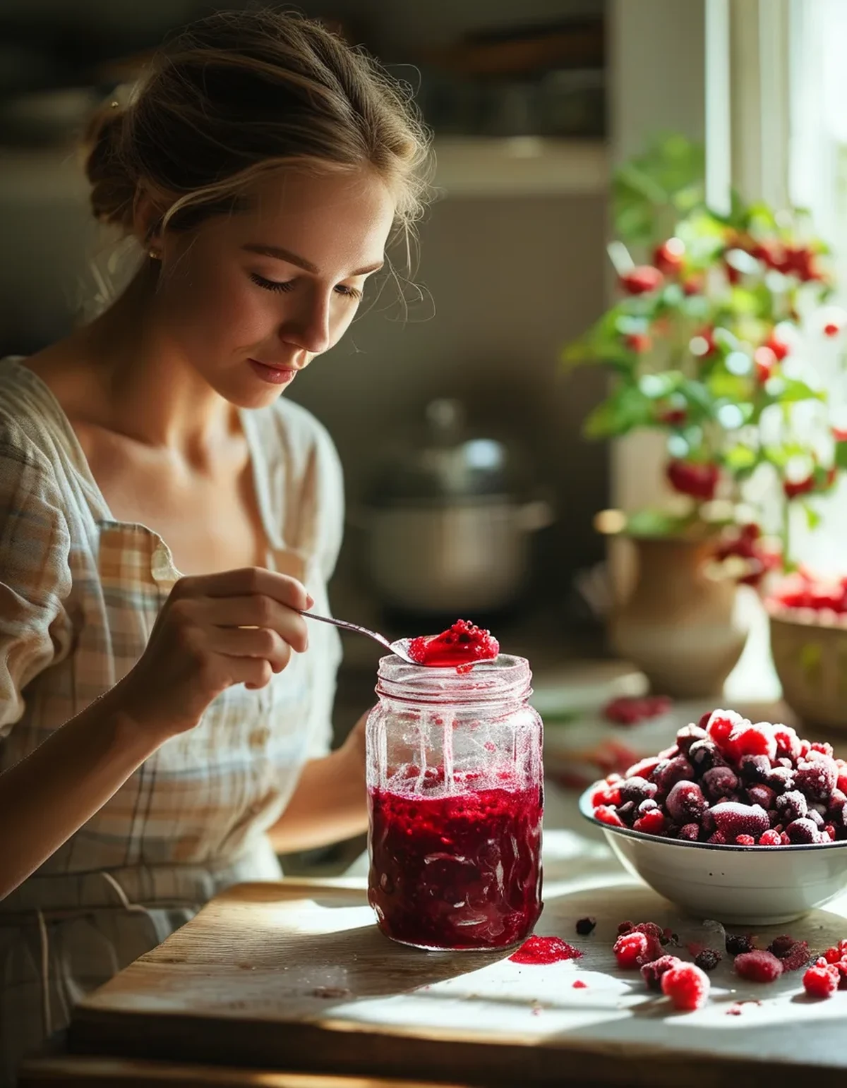 Why Jam Made From Frozen Fruit Sets Differently