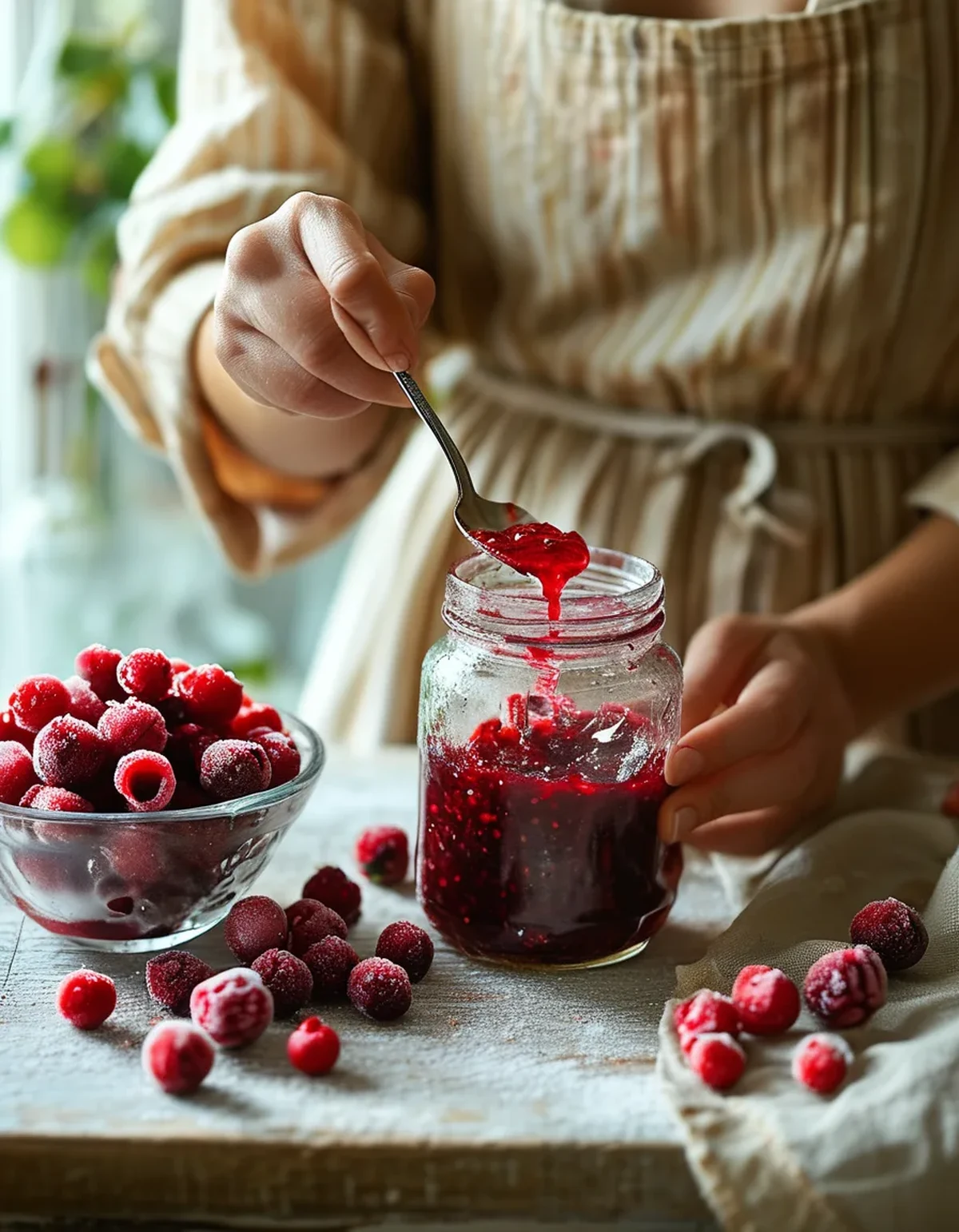 Why Jam Made From Frozen Fruit Sets Differently